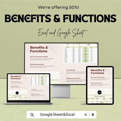 Offer Acceptance Rate Tracker HR Template | Recruitment Analytics Dashboard | Hiring KPI Spreadsheet | Candidate Tracking Tool