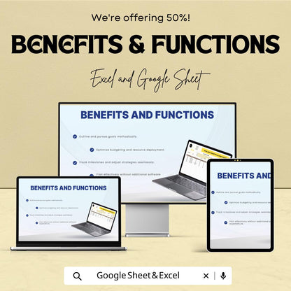 Social Media Marketing Ad Spend Tracker Template Excel & Google Sheets | Advertising Budget Spreadsheet | Campaign Performance Tracker