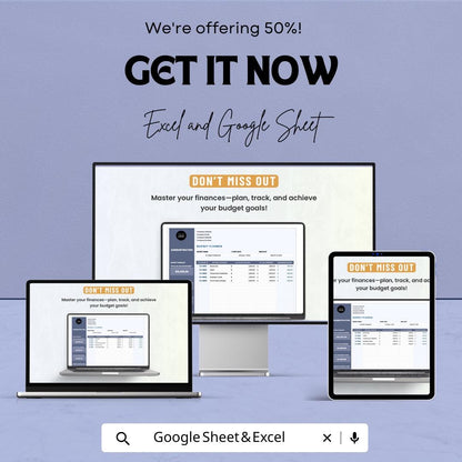 Administration Budget Planner Template | Expense Tracker | Income Forecasting | Business Budget Sheet | Financial Planner