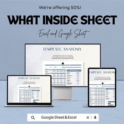 Legal Corporate Financial Analysis and Reporting Tool Template | Business Finance Dashboard | Accounting Report sheet | KPI Tracker