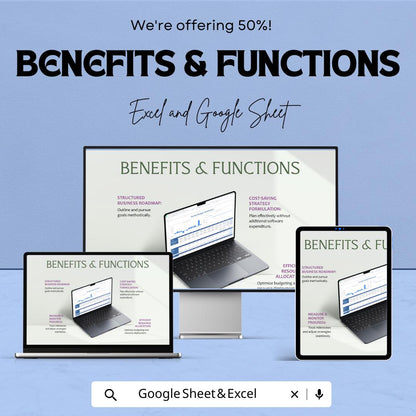 Family Budget Worksheet | Excel and Google Sheet Template | Personal Finance & Household Budget Tracker