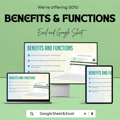 Paycheck Budget Overview Template | Excel & Google Sheets | Monthly Budget Planner | Income Expense Tracker | Financial Planning Spreadsheet