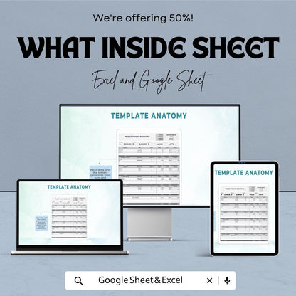 Project Finance Budgeting Template | Project Cost Budget Planner | Financial Planning Template | Capex & Opex Budget Tool
