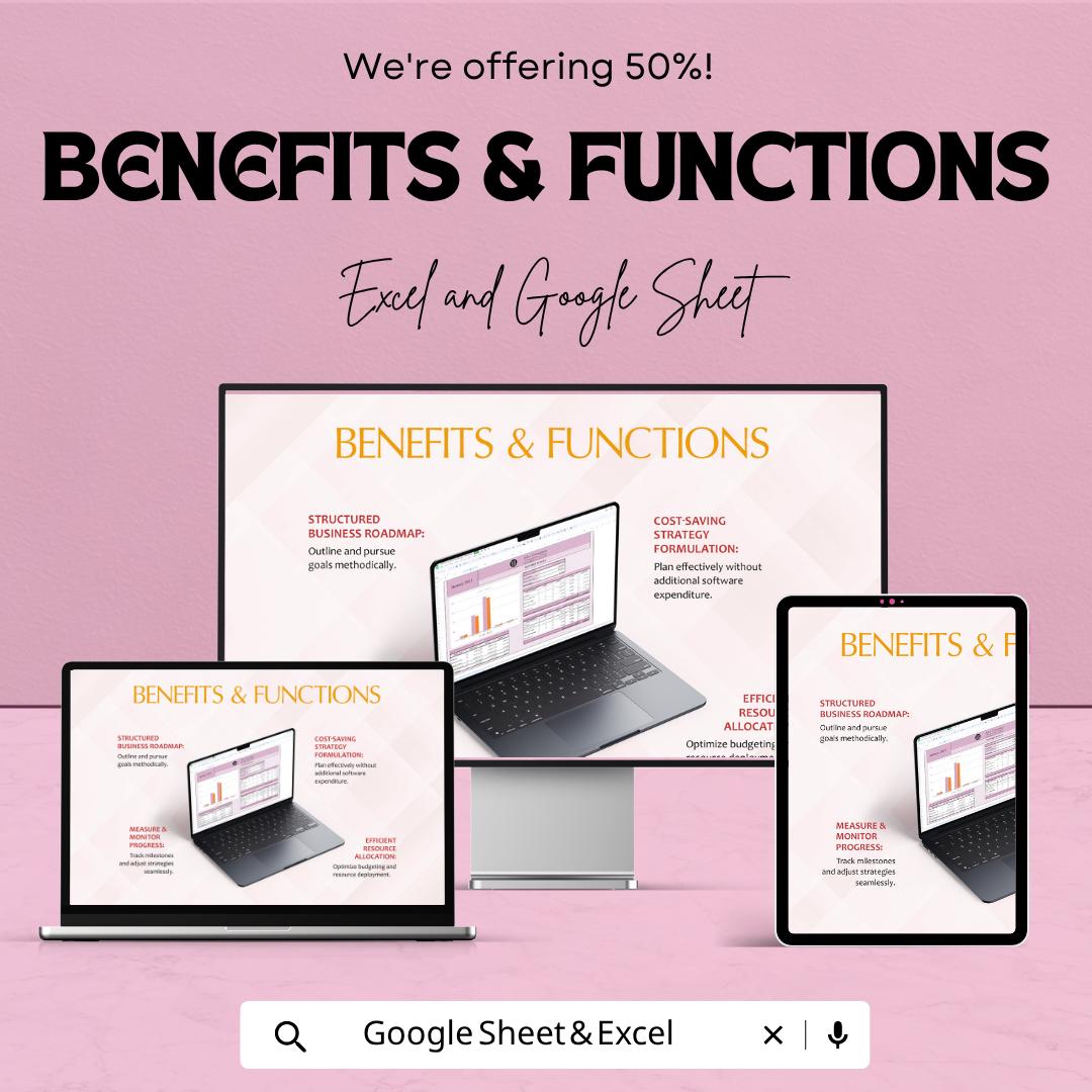 Company Monthly Budget Template | Business Budget Spreadsheet | Financial Tracker Template | Small Business Finance Planner