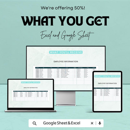 Employee Recognition Tracker Template | Operations Performance Log | Staff Appreciation Tracker | Excel & Google Sheets