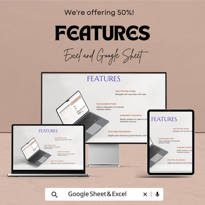 Bar Chart Sheet - Excel & Google Sheets | Data Visualization | Financial Tracker | Bar Chart Spreadsheet