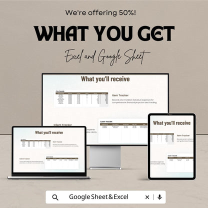 Expense Estimate Template | Excel & Google Sheet | Cost Breakdown | Budget Planning | Project Expense Tracker | Estimate Sheet for Business