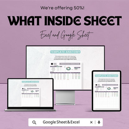 Operations Facility Booking System Template | Room Booking Spreadsheet | Excel & Google Sheets