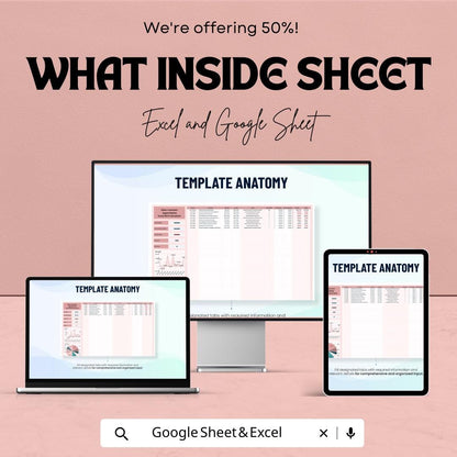 Sales Customer Appreciation Event ROI Calculator Sheet | Excel and Google Sheets Template | Event Cost, Revenue & ROI Tracker |