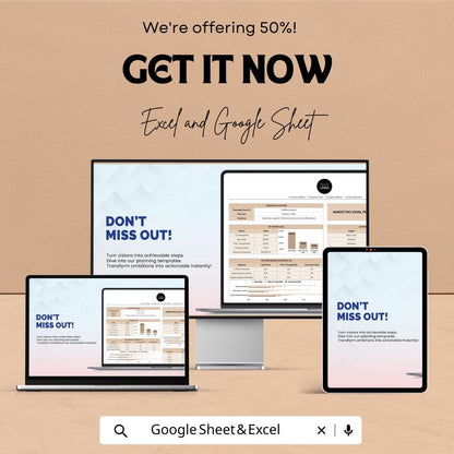 Marketing Email Report Template, Email Performance Tracker, Excel & Google Sheets Campaign Analytics Dashboard, Email Marketing Report