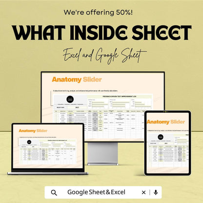 Feedback Driven Test Improvement Log HR Template, Excel & Google Sheets, Employee Performance Tracker, QA Feedback Log Spreadsheet
