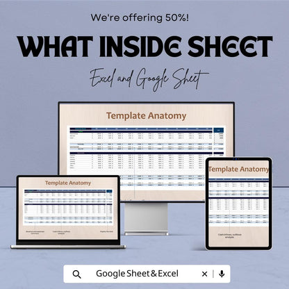 Business Plan Financial Template | Budget Planner | Financial Forecast Spreadsheet | Small Business Finance Planner