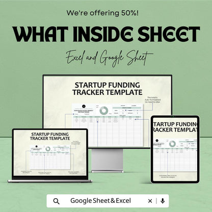 Startup Intellectual Property Portfolio Tracker Template | Excel & Google Sheets | Patent Trademark Copyright IP Tracker