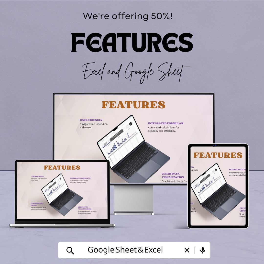 Email Marketing Subscriber Growth Tracker Template | Email List Growth Dashboard | Subscriber Analytics Spreadsheet | Email KPI Tracker