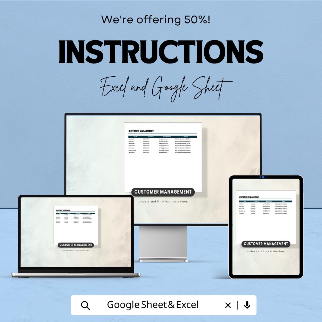 Marketing Cost Estimate Sheet Excel and Google Sheets | Budget Planner for Campaigns & Client Proposals
