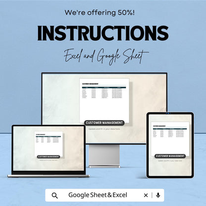 Marketing Cost Estimate Sheet Excel and Google Sheets | Budget Planner for Campaigns & Client Proposals