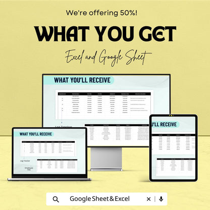 Project Dependency Tracker Template | Task Dependency Log | Project Management Spreadsheet | Excel & Google Sheets Planner