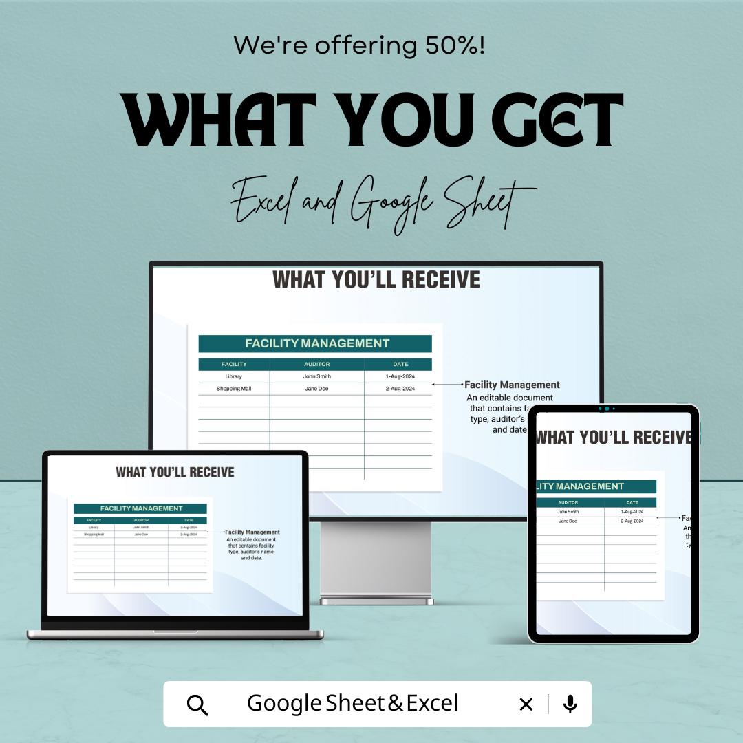 Accounting Audit Checklist Template | Financial Audit Tracker | Audit Management Spreadsheet | Excel & Google Sheets | Accounting Checklist