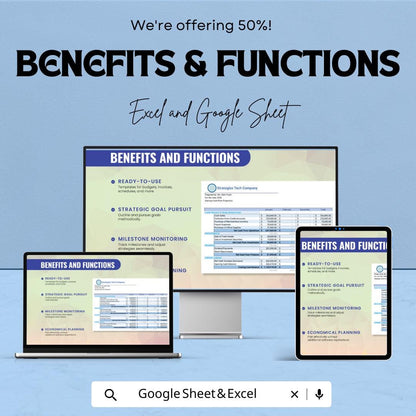 Startup Cash Flow Projection Template | Google Sheets & Excel | Business Cashflow Forecast | Monthly Finance Planner | Editable Spreadsheet