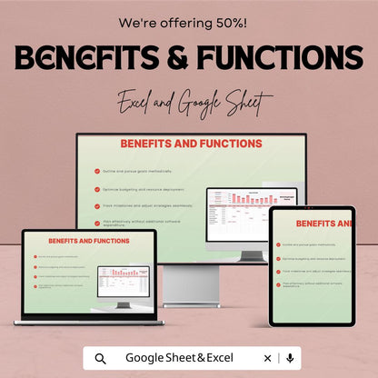 Marketing Budget Planner Template | Marketing Budget Sheet | Monthly Budget Planner | Marketing Expense Tracker | Google Sheet