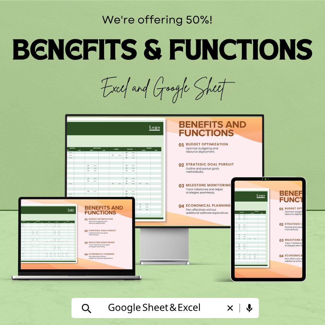 Warehouse Ledger Template | Excel Inventory Tracker Spreadsheet | Google Sheets Warehouse Management | Stock Control Ledger |