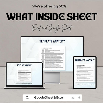 Printable Business Plan Template | Small Business Startup Planner | Editable Business Proposal | Entrepreneur Planning Sheet
