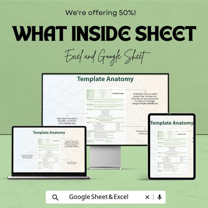 Statement of Work Template | SOW Template Spreadsheet | Project Scope Template | Project Planning Sheet