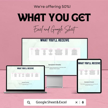 Proforma Purchase Order Template | Purchase Order Spreadsheet | Business Order Form Template | Excel & Google Sheets | Vendor Order Tracker