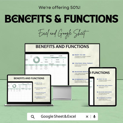 Startup Intellectual Property Portfolio Tracker Template | Excel & Google Sheets | Patent Trademark Copyright IP Tracker