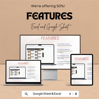 Sales Event Space Layout Planner Template | Event Seating Chart | Venue Floor Plan Planner | Excel & Google Sheets