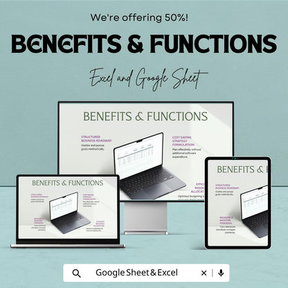 Report Workbook Template | Business Report Sheet | Data Analysis Tracker | Financial Summary Planner | Editable Spreadsheet