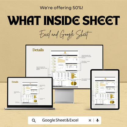 Weekly Construction Budget Template | Excel & Google Sheets Construction Cost Tracker | Weekly Job Cost Budget | Contractor Budget sheet