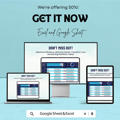 Accounting Workflow Efficiency Analysis Template | Process Evaluation Tool | Accounting Process Assessment | Workflow Optimization Template