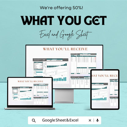 Break Even Analysis Template | Excel and Google Sheets Financial Dashboard | Profit and Loss Calculator | Business Cost and Pricing Planner