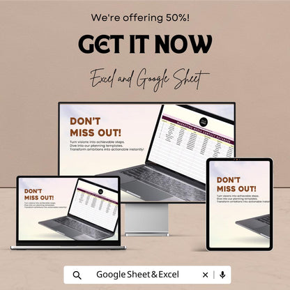Marketing Media Contact Database Template | PR Contact List | Media Outreach Spreadsheet |  Marketing Communications Tool