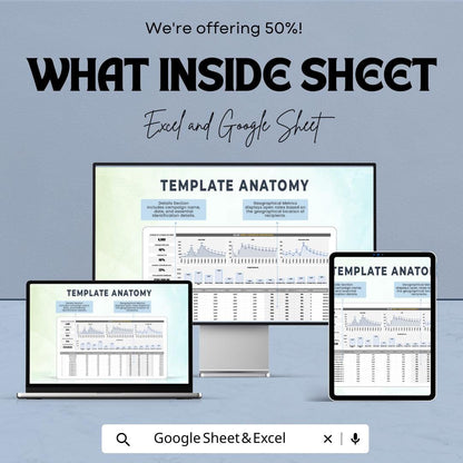 Sales Email Campaign Performance Template | Email Marketing Dashboard | Email KPI Tracker | Open Rate CTR Conversion Analytics Template