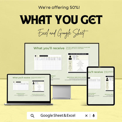 Training ROI & Impact Calculator HR Template | Employee Training Roi Tracker | HR Analytics Excel and Google Sheets