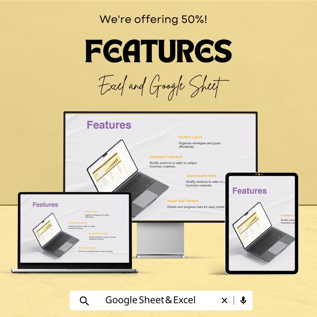 Hourly Timeline Sheet | Daily Schedule Template | Hourly Planner for Work | Excel & Google Sheets Template | Time Management Tool