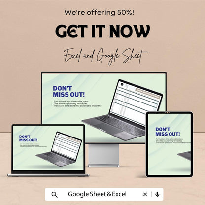 Marketing Advertisement Spend and ROI Template | Marketing Budget Tracker | Ad Spend Report | ROI Analysis Template | Marketing Cost Planner