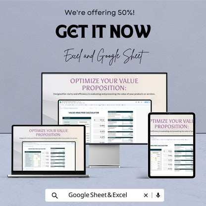 Property Value & ROI Calculator | Excel & Sheets