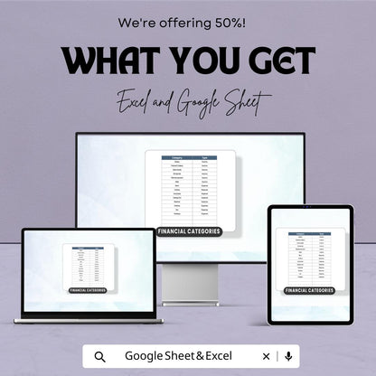 Finance Project Template | Project Budget Planner | Cost Forecasting Spreadsheet | Expense Tracking Sheet