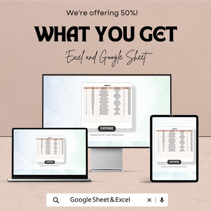 Rental Property Income and Expense Template, Real Estate Cash Flow Tracker, Landlord Spreadsheet, Rental Budget Planner, Excel Google Sheets