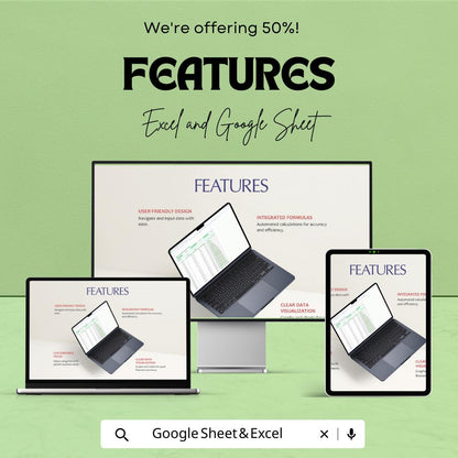 Daily Income and Expense Tracker | Google Sheets & Excel Budget Template | Small Business Finance Spreadsheet | Editable Money Tracker
