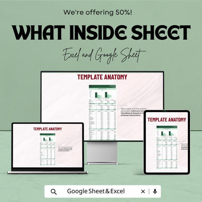 Company Budget Template | Business Budget Spreadsheet | Financial Planning Tool | Expense Tracker Excel | Google Sheets Budget Planner