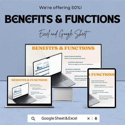 Real Estate Monthly Budget Template |  Property Budget Planner | Rental Income & Expense Tracker | Real Estate Spreadsheet