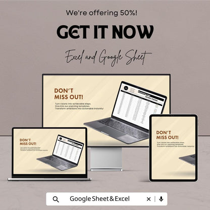 Marketing Logo Version Tracker Template | Brand Asset Management Tool | Excel & Google Sheets Logo Tracking Sheet
