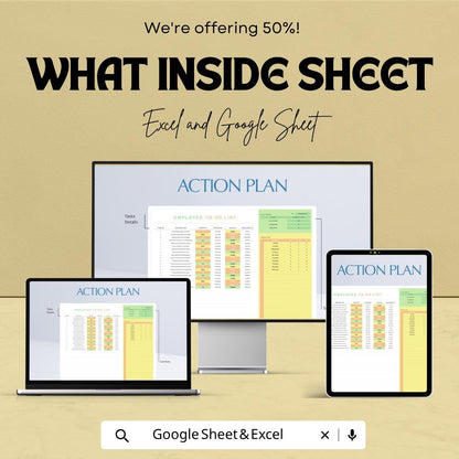 Employee To Do List Template | Excel Task Tracker | Team Task Management Spreadsheet | Employee Task List
