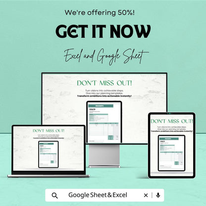 Pub Receipts Sheet Template - Excel & Google Sheet for Easy Financial Tracking