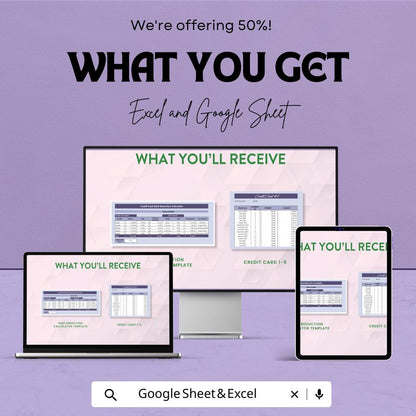 Debt Reduction Calculator Template | Credit Card Debt Tracker | Loan Payoff Spreadsheet | Debt Snowball Tool | Finance Template