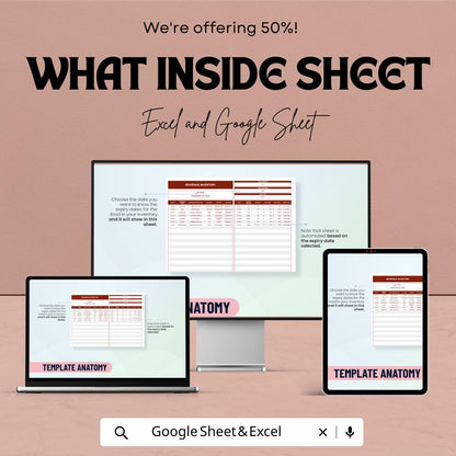 Beverage Inventory Template | Excel and Google Sheets Stock Tracker | Bar and Restaurant Supply Management | Drink Inventory Log | Beverage